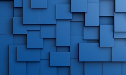 Obraz premium An image showing a futuristic, symmetrical blue metallic surface that looks like robotic armor or spacecraft hulls is displayed in this image