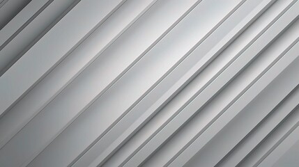 Obraz premium Abstract 3D Lines in Soft Gray Tones