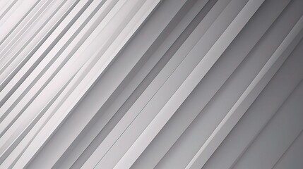 Obraz premium Elegant Abstract White 3D Lines Background