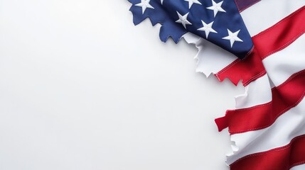 Economic Machine with American Flag Theme