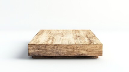 Fototapeta premium Empty Wooden Podium Display