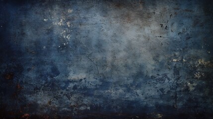 Obraz premium Vintage Dark Blue Textured Background