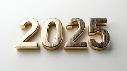 Golden 2025 Text for New Year Celebrations