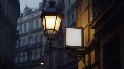 City Street Light Night