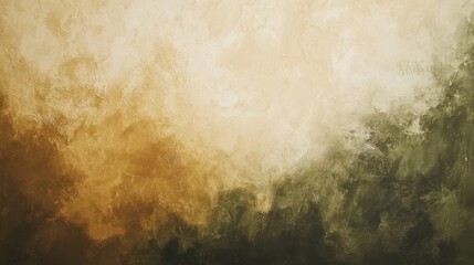 Abstract painting featuring soft earth tones and subtle blending techniques in an artistic display of nature's hues