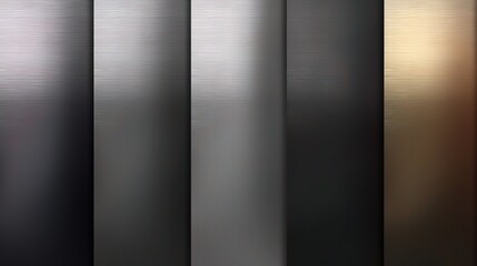 Smooth Metallic Textures in Different Shades