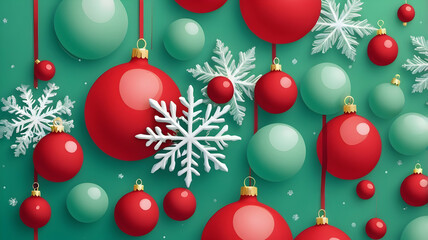 Festive Christmas Gradient with Subtle Sparkle: Red, Green, and Gold Holiday-Themed Graphic Background Texture