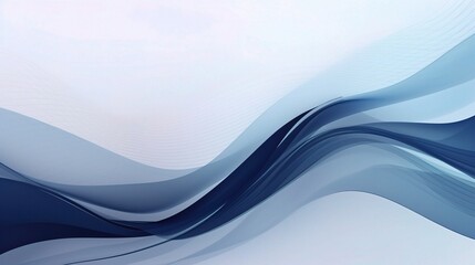 Obraz premium Elegant Blue Wave Abstract Background Design