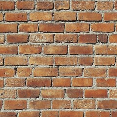 Obraz premium Red Brick Wall Texture: A Classic Architectural Detail