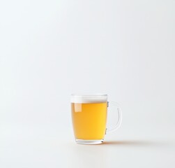 A refreshing glass of golden beer with a frothy head