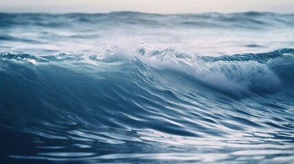 Serene Ocean Waves in Gentle Motion