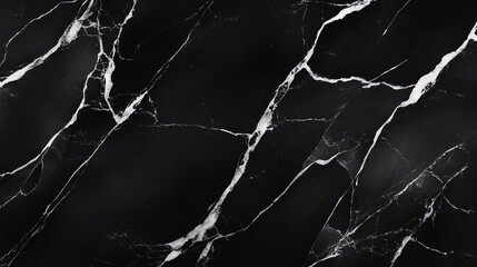 A black marble background with subtle white and gray veins, adding an element of sophistication and depth 