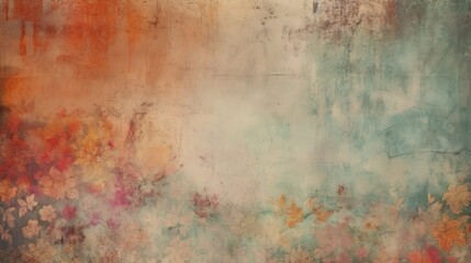 Obraz premium Abstract Floral Texture Background with Soft Colors