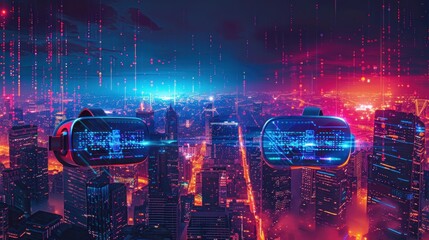 Virtual Reality Cityscape