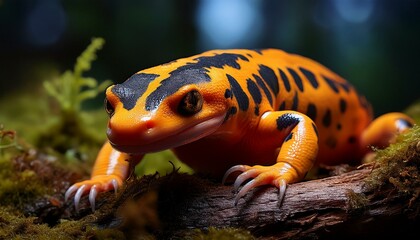 Fototapeta premium fire salamander