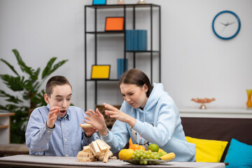 An Exciting and Memorable Game Moment Shared with Friends in a Cozy Living Room Setting