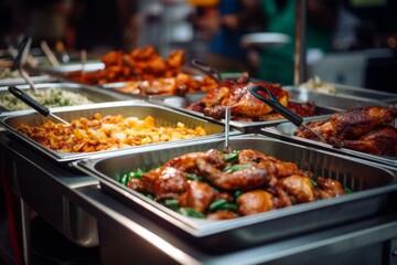 Obraz premium Close up of a buffet