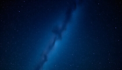 Fototapeta premium Amazing Polaris in deep starry night sky, space with stars, panoramic view isolated with white highlights, png