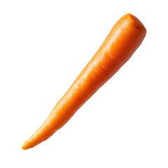Fresh Orange Carrot Isolated