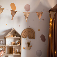 the most beautiful children's room with a canopy © Маргарита Медведева