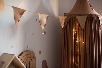 the most beautiful children's room with a canopy © Маргарита Медведева