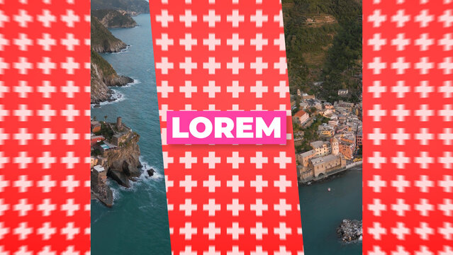 Dynamic Fast Horizontal Vertical Slideshow 45 1:1 16:9 9:16