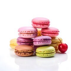 an elegant delicious homemade Food meal isolated on a White background