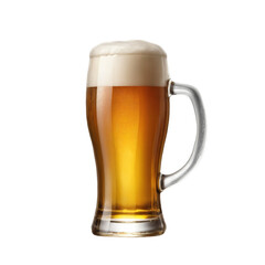 beer isolated on transparent background

