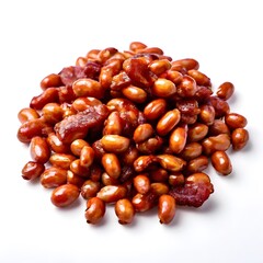 an elegant delicious homemade Food meal isolated on a White background