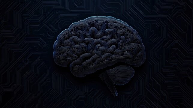 Abstract Visualization of AI Mind Integration