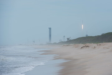 SpaceX Rocket Launch, Cape Canaveral, Florida