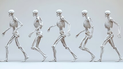 Visualizing human musculoskeletal interactions during diverse physical activities