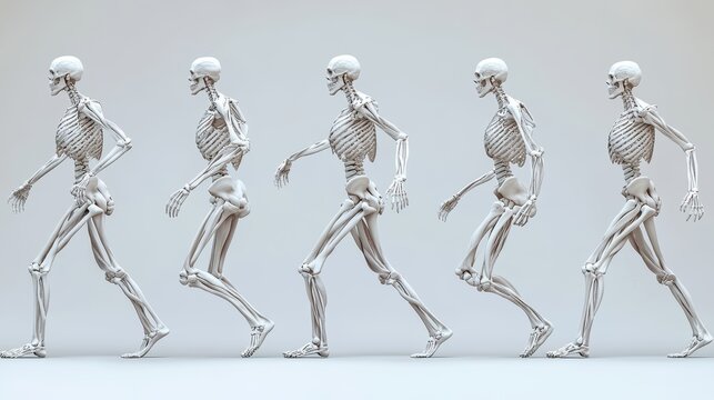 Visualizing human musculoskeletal interactions during diverse physical activities