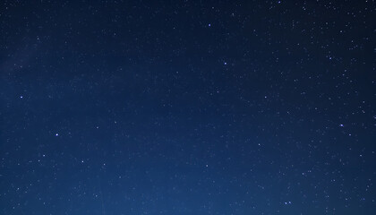 Obraz premium Amazing starry sky at night, banner design isolated with white highlights, png