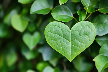 Yam Leaves Revealing Their Green Heart-Shaped Foliage in Stunning Nature Photography