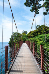 城ヶ崎海岸 門脇つり橋　静岡県伊東市
