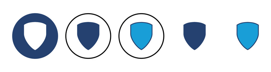 Obraz premium Shield icon vector. Protection icon vector. Security vector icon