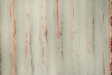 Fragment of a rusty grunge surface. Orange-brown background color. Scuffs and peeling of old paint....