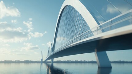 Obraz premium Modern Bridge Architecture