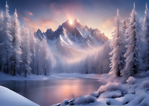 Magical Winterscape 