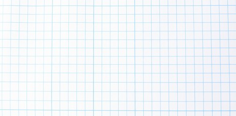Grid Paper Texture: Seamless Blue Lines on White Background