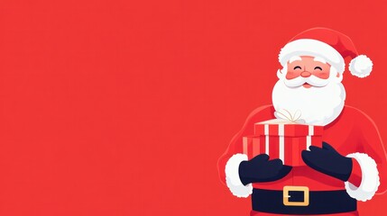 Santa Claus Card Design
