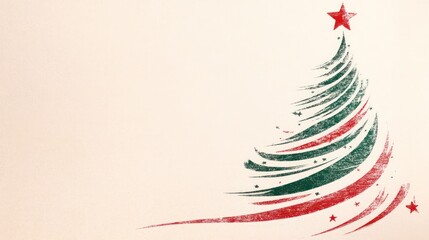 Christmas Tree Card Design