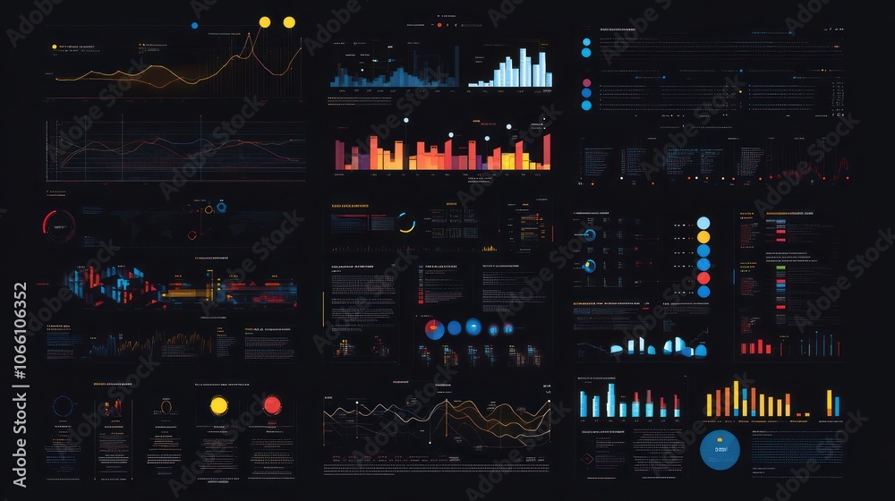 Poster A Comprehensive Display of Data Visualizations in a Dark Interface