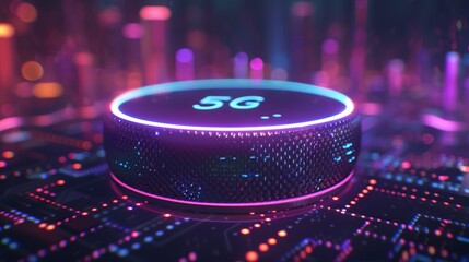 The advancement of 5G technology has unlocked a world of possibilities for smart speakers drastically improving their speed reliability and intelligence.