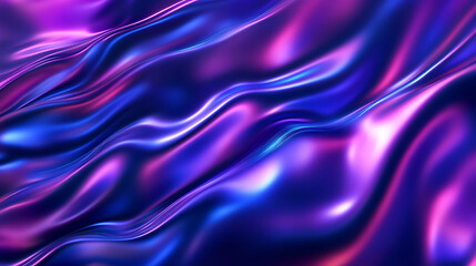 Obraz premium purple and blue gradient trendy blur background , chroma grainy noise gradient, colourful background, liquid chameleon effect, y2k style, light glow noise gradient banner poster