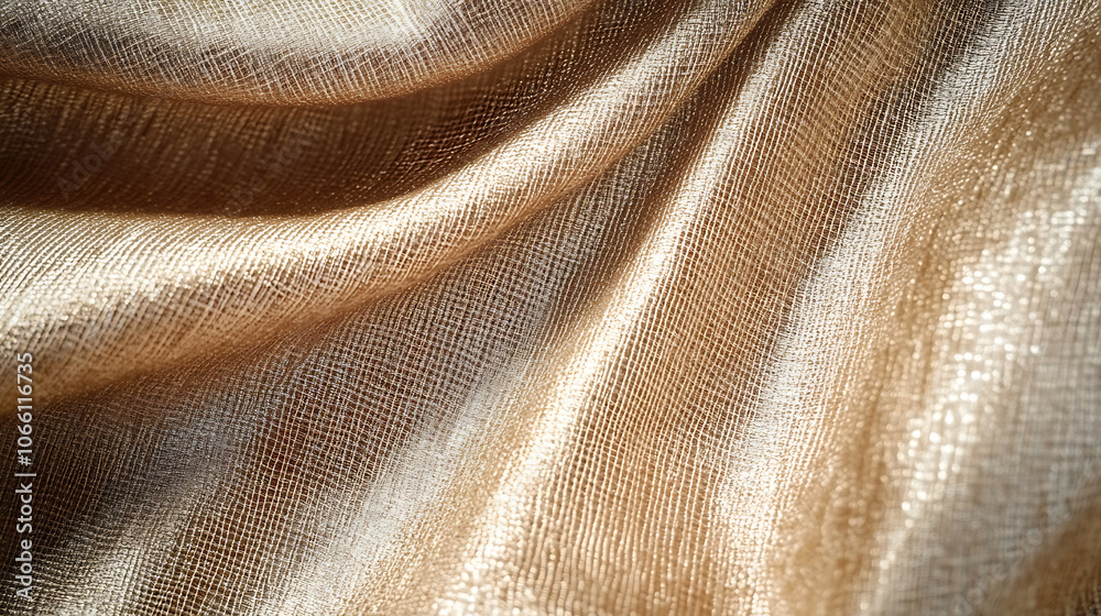 Aufkleber brown bronze grain fabric silky, holographic blurred abstract background noise smooth transitions br