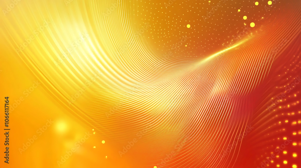 Aufkleber abstract background with yellow and orange gradient