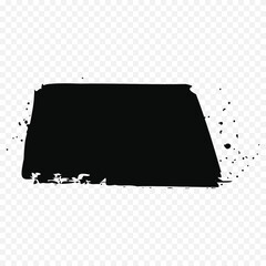 Modern watercolor brush stroke design. brush stroke