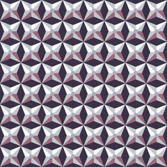 Abstrakcyjny geometryczny wzór. Bezszwowe wektorowe tło. Kolorowa tekstura. © Monika